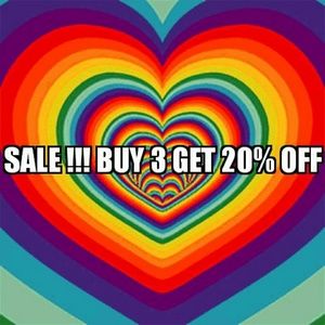 Sale!!! Buy 3 get 20% off